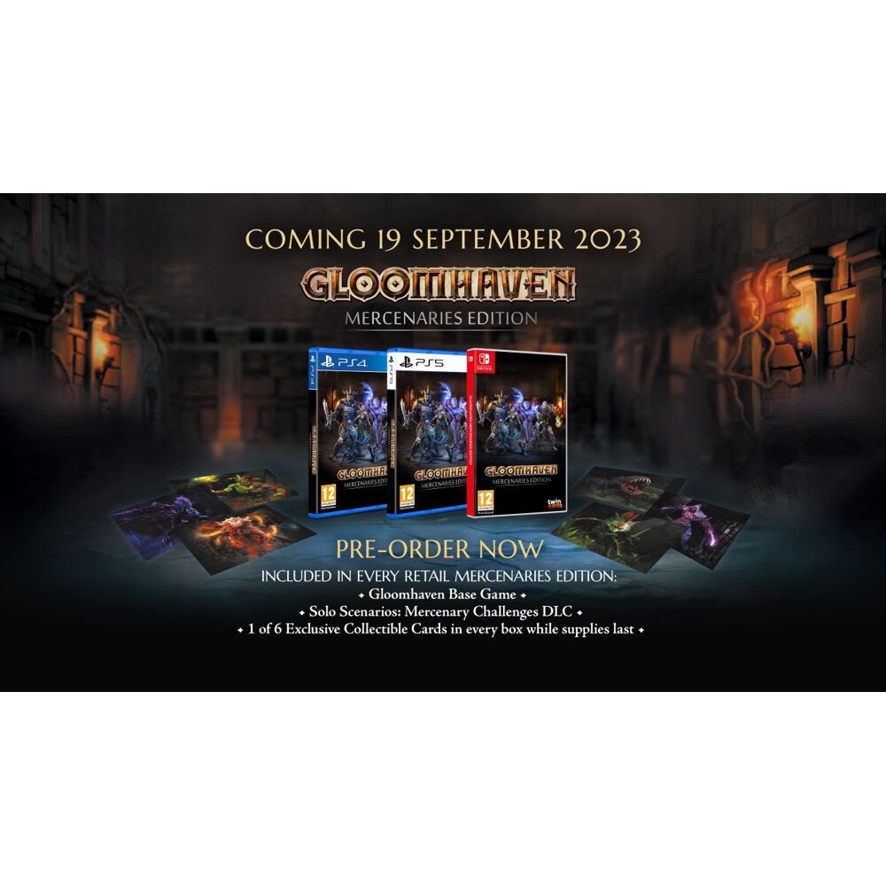 Gloomhaven Mercenaries Edition PS4 Game Mania